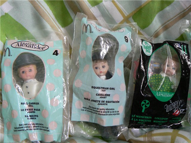 Мои малышки от Мадам Александер из американских Макдональдсов