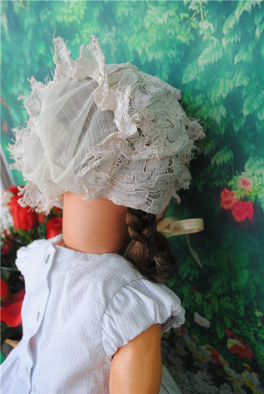 Чепчик - наша радость, чепчик - вдохновение. Сшила Милка чепчик - всем на удивление