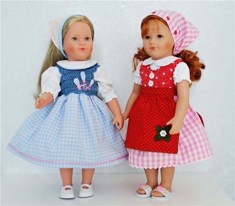 Розочка и Беляночка. Тони и Мари Круз от Kathe Kruse