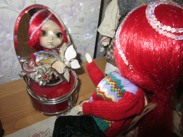 Внимание, кукла Пуллип Грелль, дубль два. А у вас бывают ревнивые куклы (фото 9)