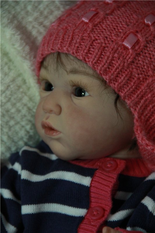 Малышка Карина. Куколка из молда Maike от Gudrun Legler