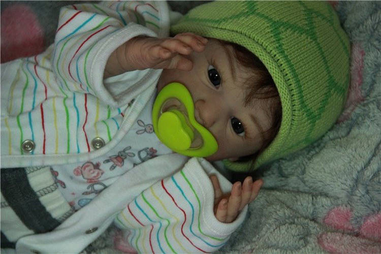 Малышка Карина. Куколка из молда Maike от Gudrun Legler