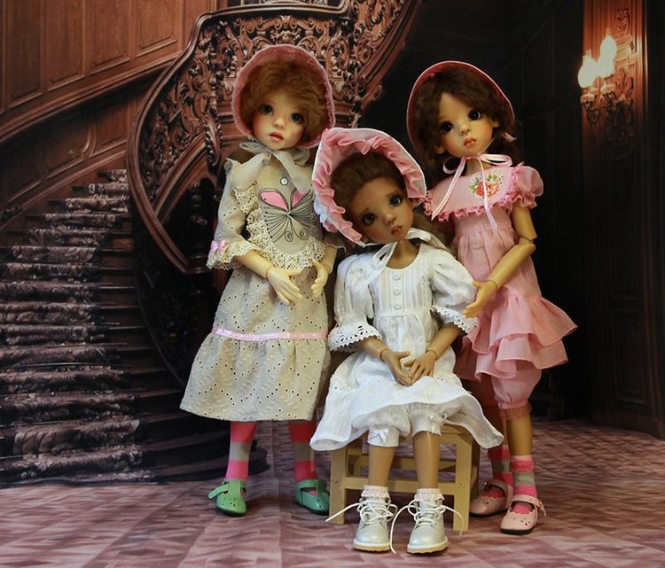 Тёплым весенним вечером | Бэйбики Тёплым весенним вечером — Куклы Kaye Wiggs (Кайе Виггс): авторские BJD (БЖД) (фото 3)