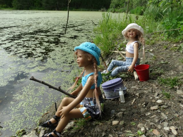 Мои рыбачки — Куклы Annette Himstedt (Аннетт Химстедт): коллекционные