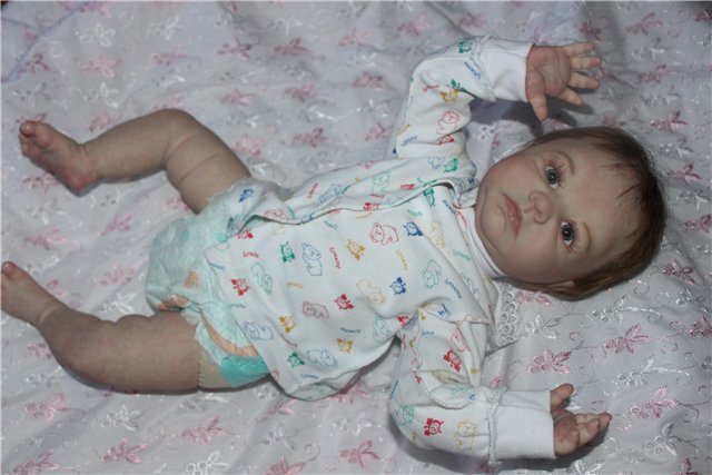 Куколка реборн Оксана — Куклы Реборн (Reborn): работы мастеров (фото 3)