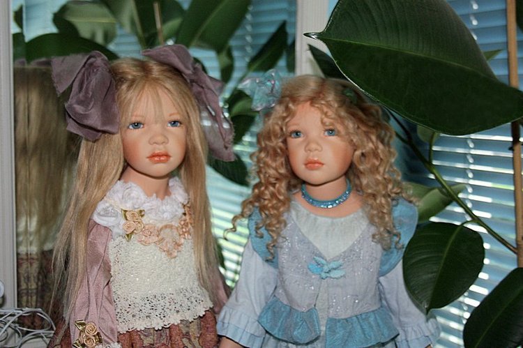 Ангельское создание Маруся и сестрички, коллекционные куклы от Zofia & Henry Zawieruszynski