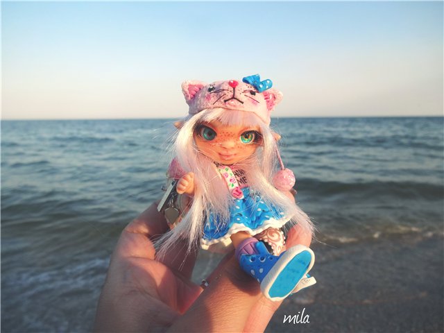 Авторские куколки из полимерной глины от Милы (фото 9)