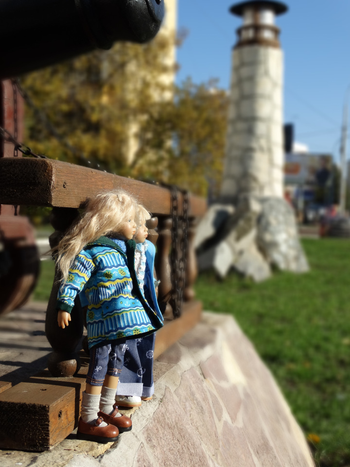 Мини-Химочки примерили морской стиль