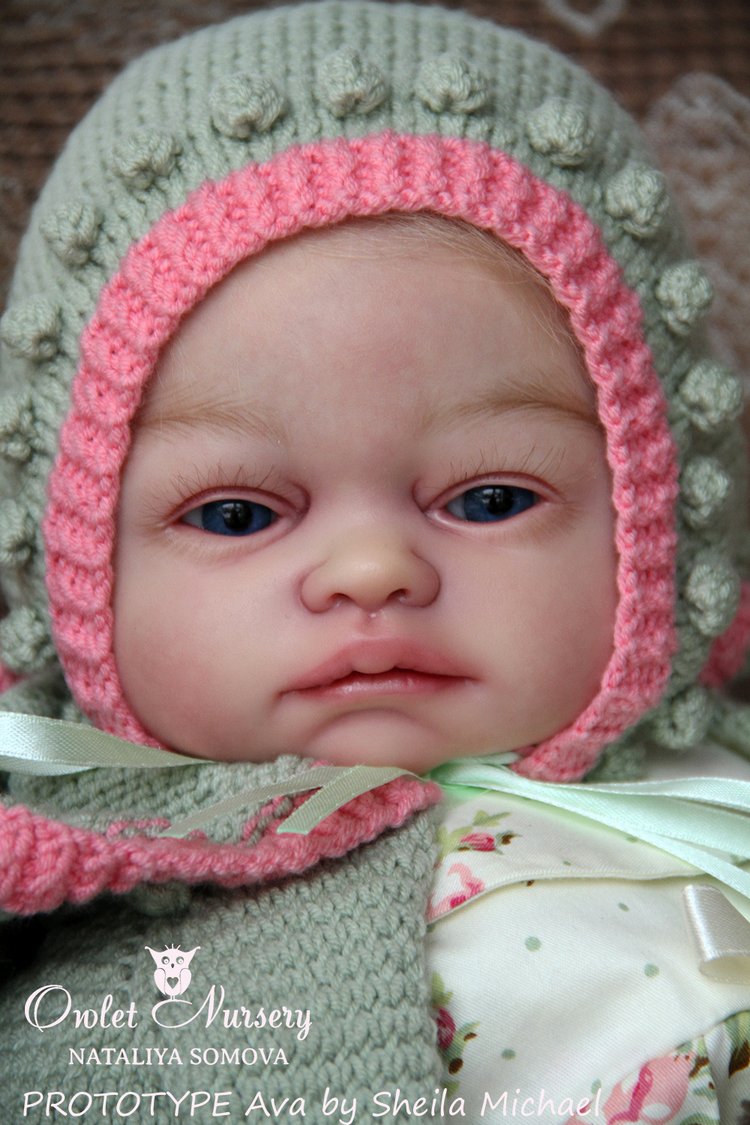 Сильвия - мой прототип Ava от скульптора Sheila Michael. Кукла реборн Наталии Сомовой