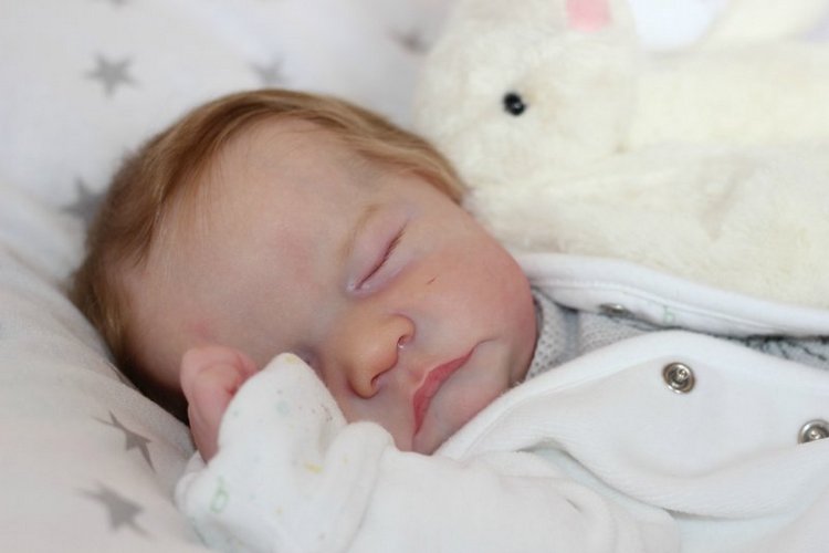 Мальчик-заичик, Левушка, кукла реборн Беспаловои Жанны (фото 10)