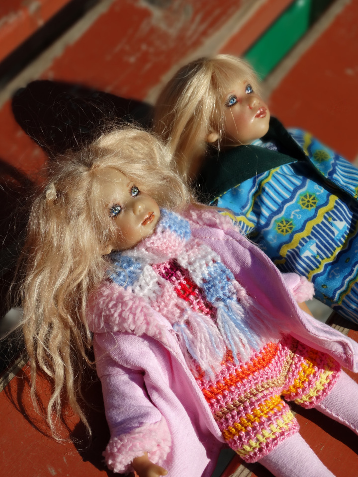 Весенняя прогулка — Куклы Annette Himstedt (Аннетт Химстедт): коллекционные