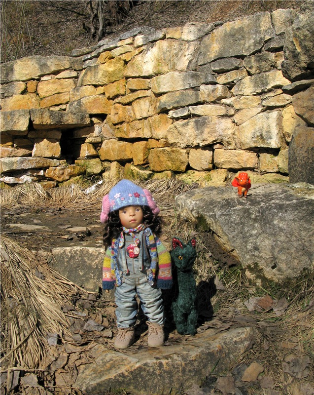 Приключения Адель на водопаде, продолжение. Джульетта от Sylvia Natterer