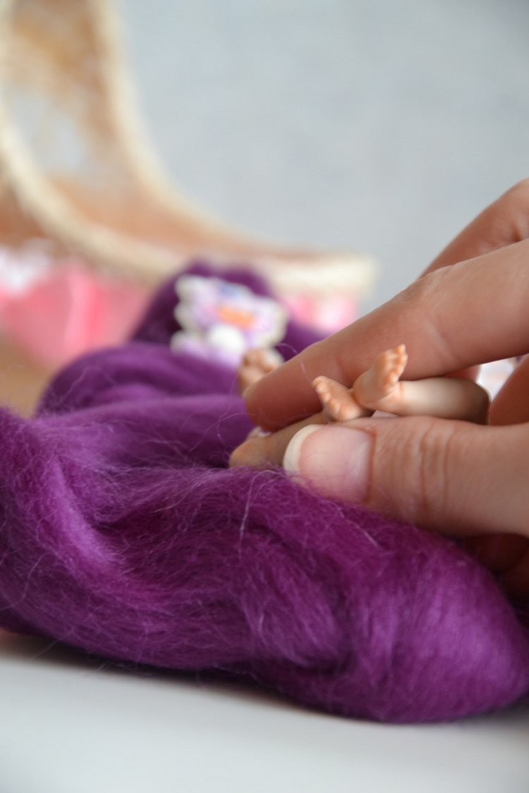 Мои мини малыши ООАК — Лепка авторских кукол: полимерная глина