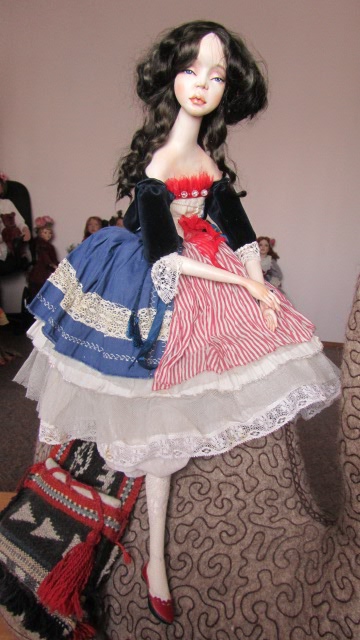 Шамаханская царица - кукла ручной работы (фото 6)