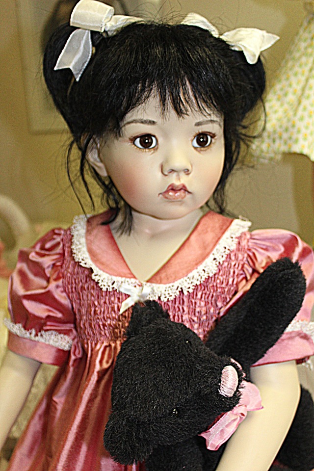 Пасхальная встреча в магазине кукол Хильдегард Гюнзел. Новая коллекция из резин 2017. Азиаточка Tian Yu