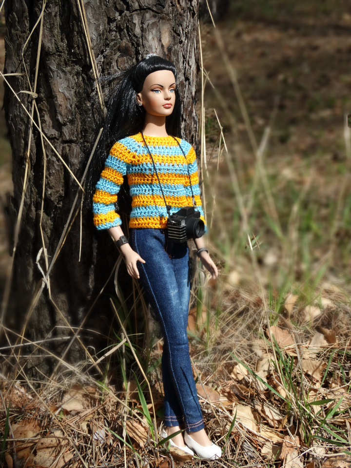 Tonner dolls. Тоннерки на природе