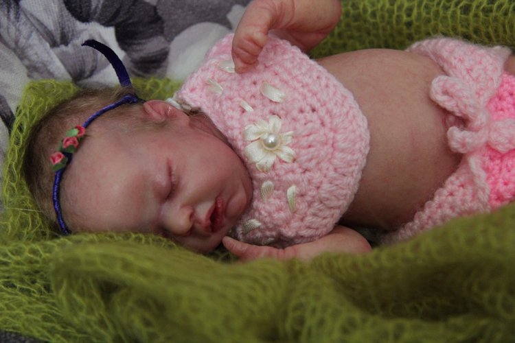 Wee Patience. Кукла реборн Саутер Антонины (фото 9)