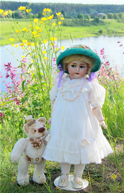 Нежный Июнь — Антикварные куклы Simon & Halbig (S&H): Симон Хальбиг