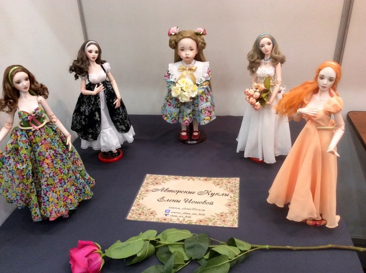 Совсем скоро начало выставки "Салон кукол" на Тишинке