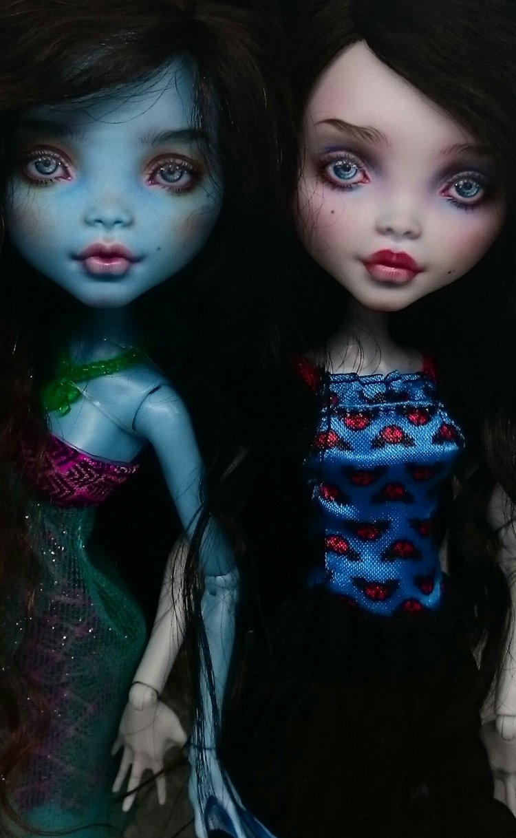 Monster High OOAK-двойной удар