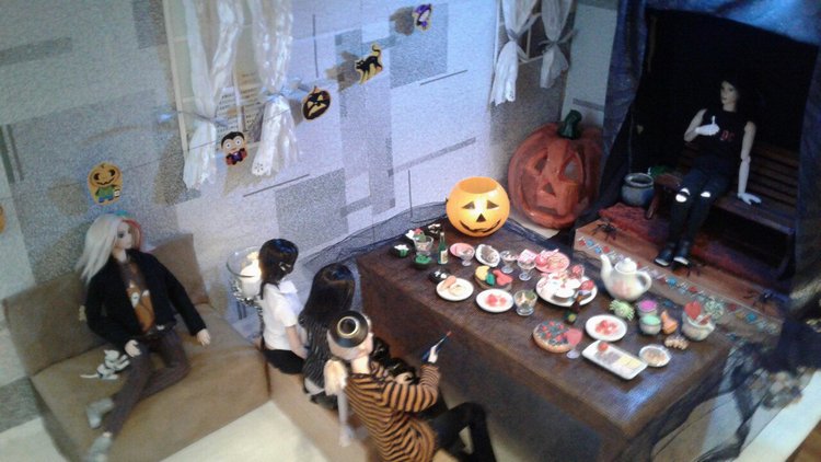 Мой кукольный Хэллоуин 2017