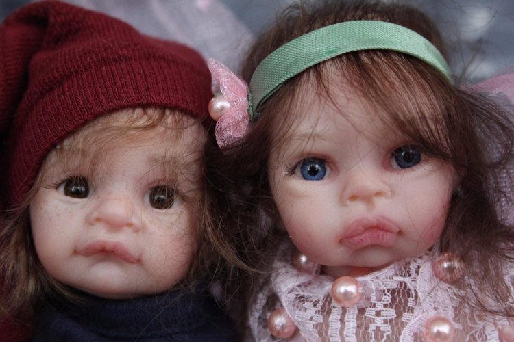 Эльфёныши, кукла-реборн Элины Кудрявцевой