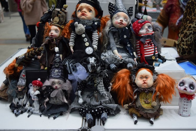 VIII Московская международная выставка Искусство куклы. Таланты и поклонники. Часть I