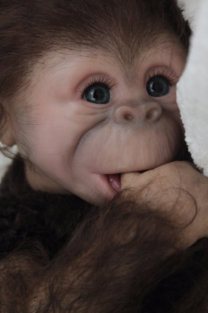 Карамелька кукла-реборн Элины Кудрявцевой