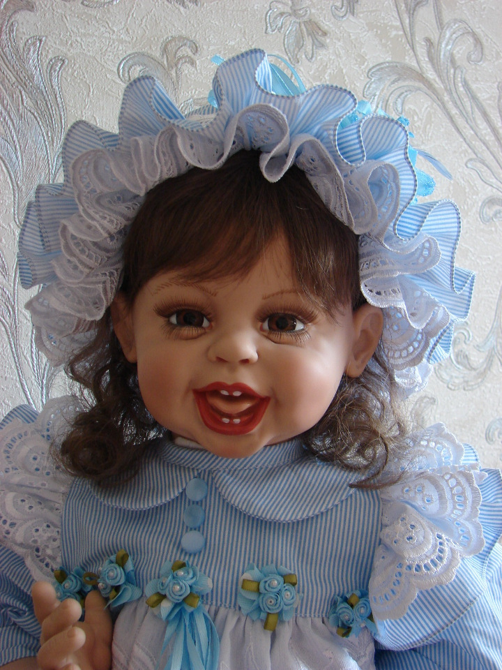 Одна из любимых кукол — Куклы Fayzah Spanos (Файзах Спанос): винил и фарфор