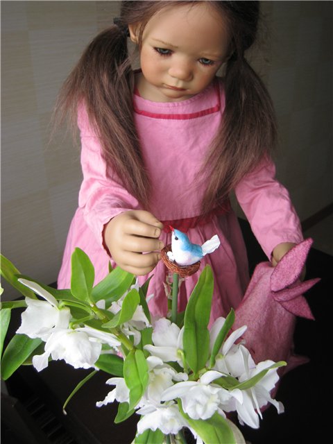 Коллекционная кукла Himstedt Milina 2008