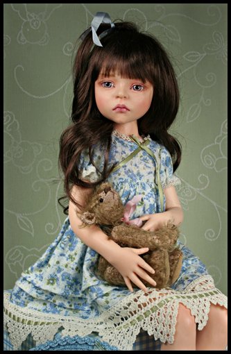 Чудо художница - Dale Zentner (dolls). Авторские куклы Дейл Зентнер