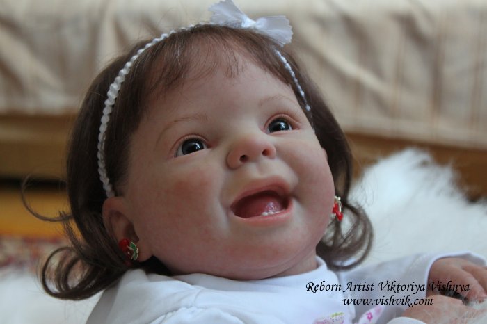 Белоснежка... Снежка.. Кукла реборн Вишни Виктории