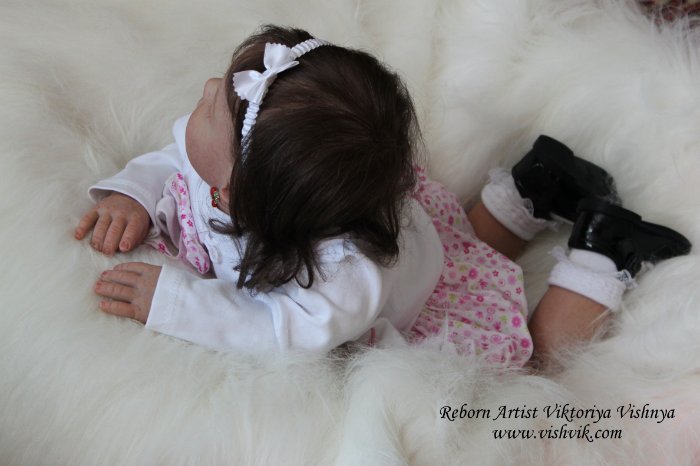 Белоснежка... Снежка.. Кукла реборн Вишни Виктории