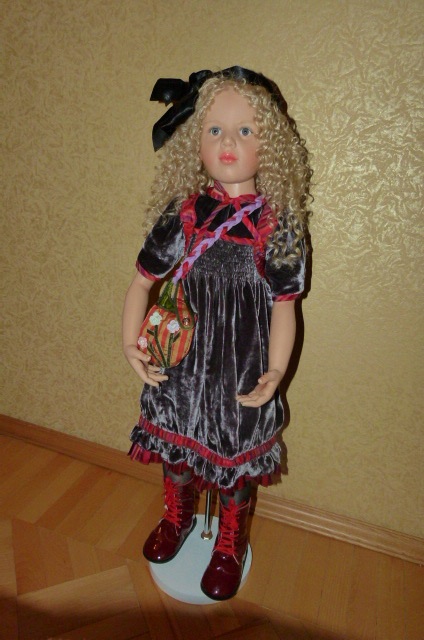 "Эти локоны,эти глаза голубого блестящего цвета..." Марион от Hildegard Gunzel (фото 6)