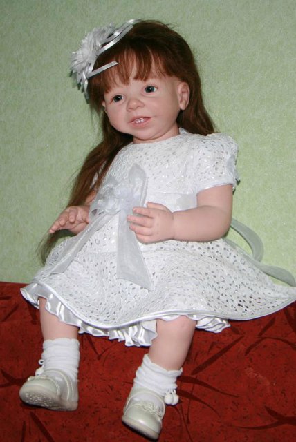 Нежные воспоминания о нашей Улыбашке... Кукла реборн Belinda (фото 6)