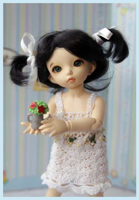 Новая вязалочка для куклы БЖД