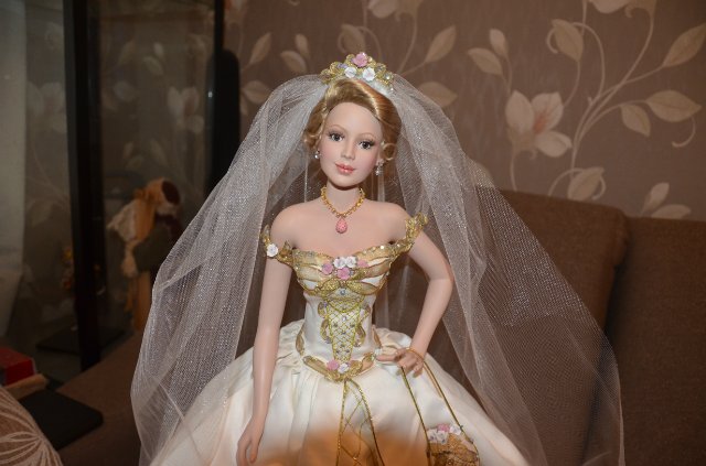 Фарфоровая кукла, невеста The Ashton-Drake Galleries