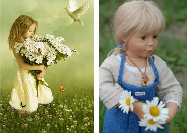 Куклы Bettina Feigenspan-Hirsch