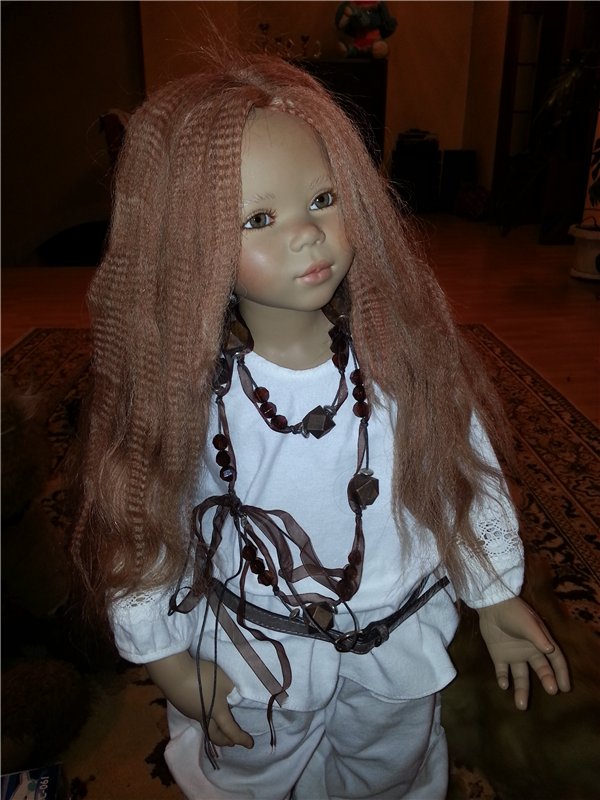 Превращение морской принцессы в обыкновенную девочку! Кукла Annette Himstedt (фото 3)