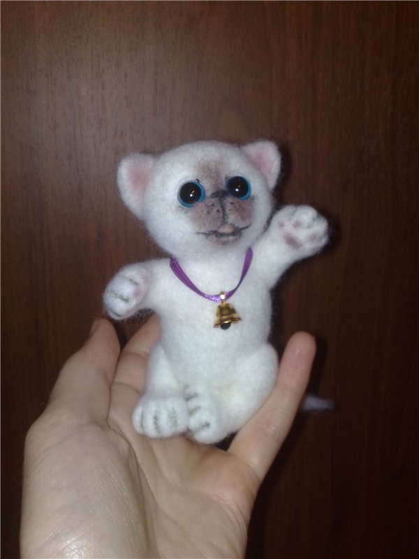 Новенькие мои авторские игрушки. Сухое валяние (фото 3)