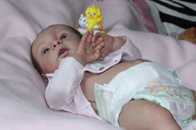 Малышка Софиика новая жизнь, кукла реборн Беспаловои Жанны