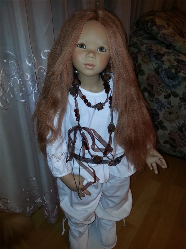 Превращение морской принцессы в обыкновенную девочку! Кукла Annette Himstedt (фото 2)