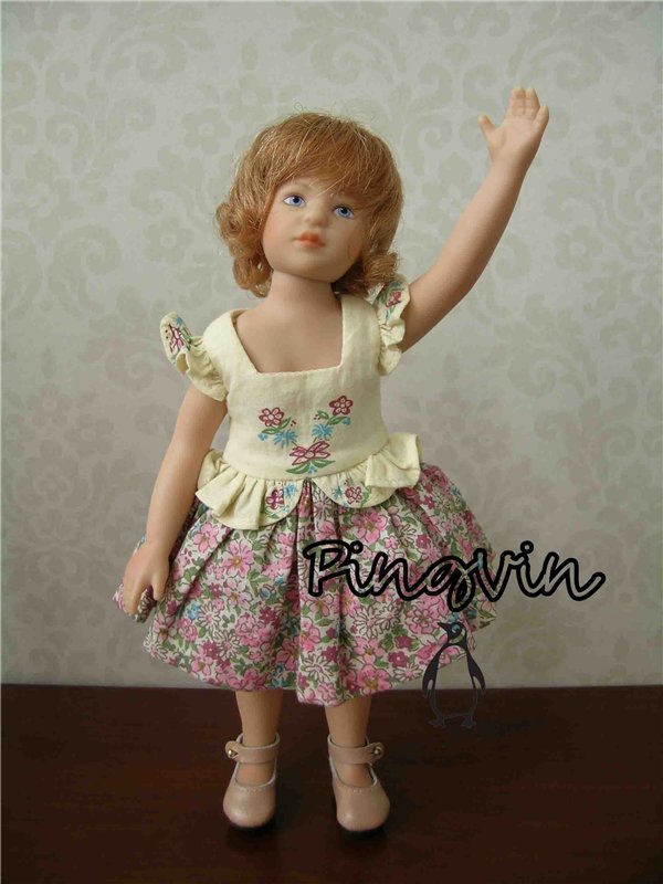 Ах, эти плюшки... куклы Patsi от Heidi Plusczok (фото 3)