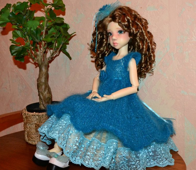 Платье + глазки = образ готов:) Larissa & Miki Kaye Wiggs (фото 8)