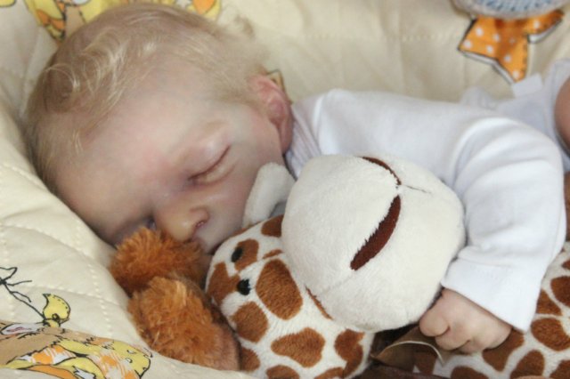 Сладкие сны Манюнечки! Кукла реборн Беспаловои Жанны (фото 9)