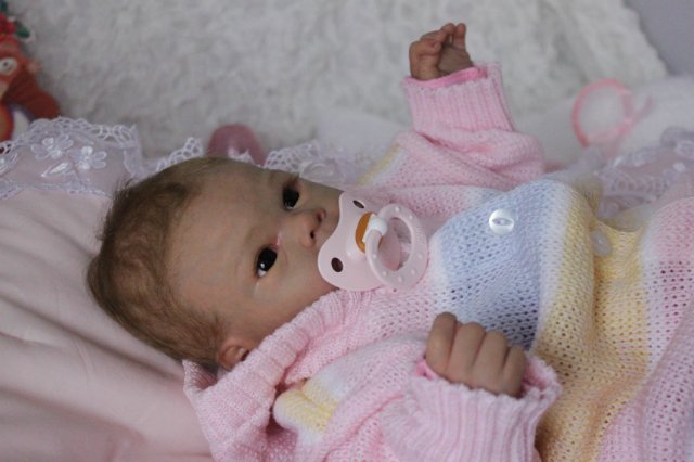 Мышонок Ульяша 3... Куколка реборн Виктории Вишни