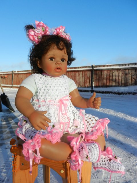 Малышки в розовом или мои новые вязалочки (фото 4)