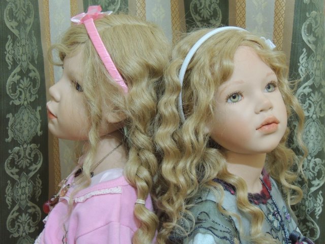 Сестрёнки заверушки Ливия и Паула. Куклы Zawieruszynski (фото 8)