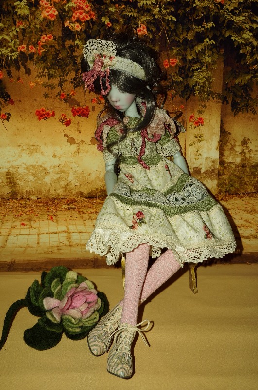 А мы нарядные такие... Кукла от Kaye Wiggs (фото 7)