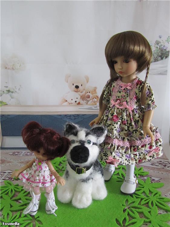 Маленький щенок для кукол (фото 9)